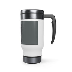 Travel Vibes Stainless Steel Travel Mug with Handle, 14oz