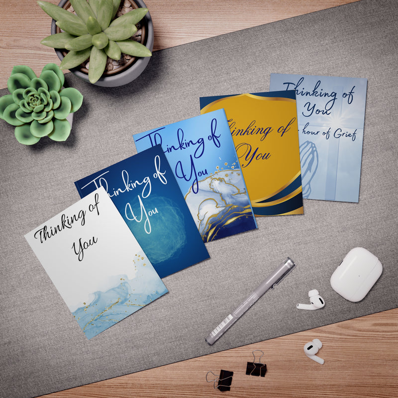 Thinking of You - Greeting Cards (5-Pack)