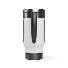 Travel Vibes Stainless Steel Travel Mug with Handle, 14oz