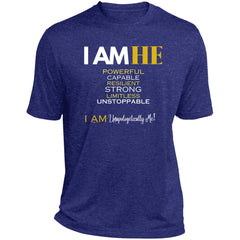 I AM HE  Inspirational Performance Tee