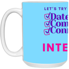 It’s Intentional 15oz White Mug