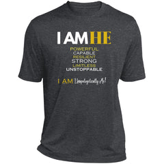 I AM HE  Inspirational Performance Tee