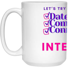 It’s Intentional” Marriage Checklist Mug - Sip Your Way to Lasting Love