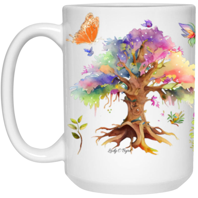 Threads of Grace: A Grief Healing” Mug: Embrace Renewal and Hope