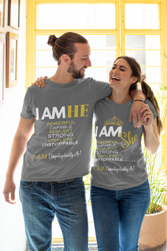 I AM HE  Inspirational Performance Tee