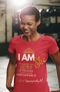 I AM She Empowering Tee